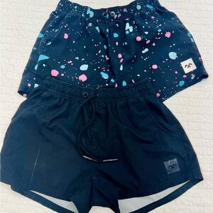 Not Dead Yet NDY, HVIII Brand bundle of 2 GOAT shorts (Flawed), size medium